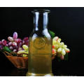 Round glass jar, clear glass juice bottle , wholesale 350ml/500ml glass storage jar/bottle